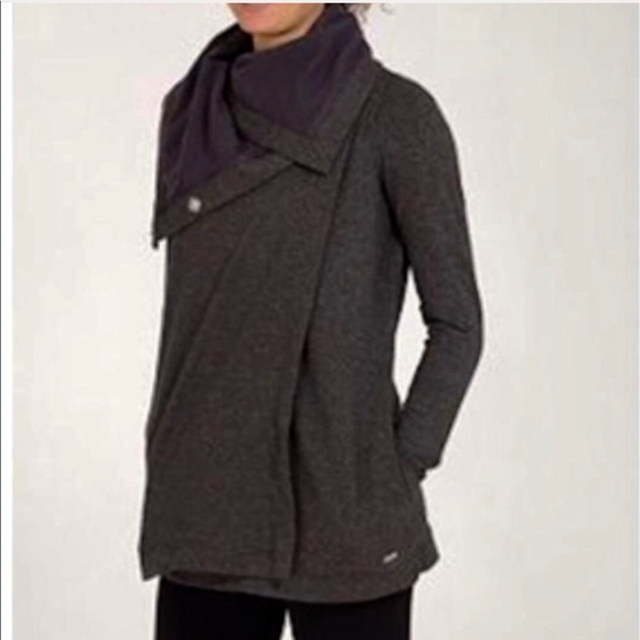 yoga wrap jacket